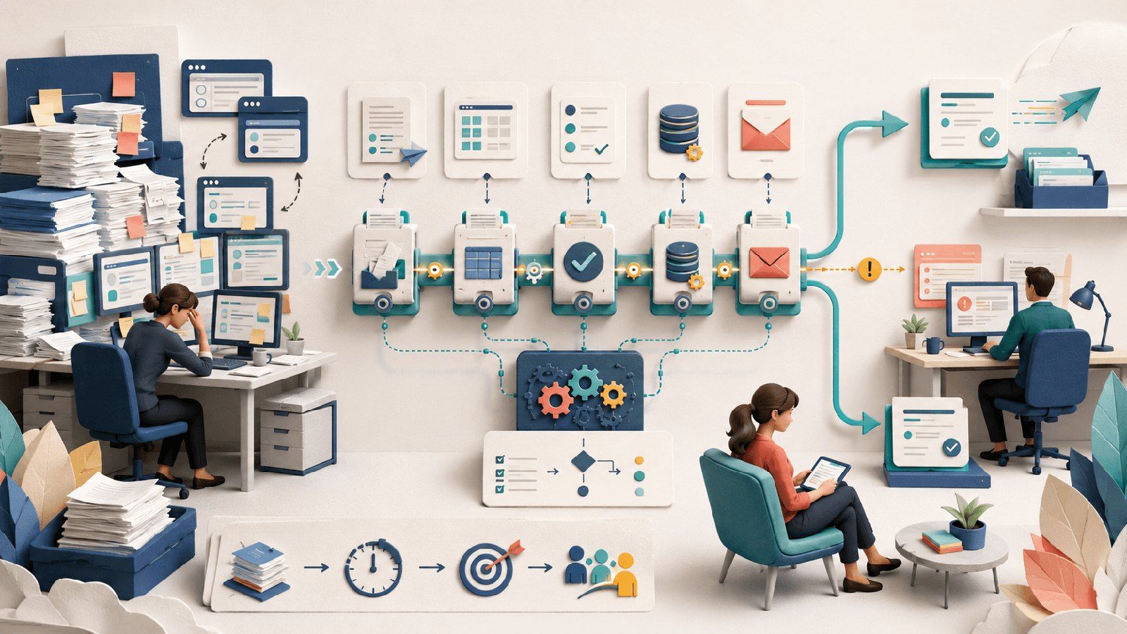Robotic Process Automation: Software-Roboter automatisiert wiederkehrende Bedienschritte